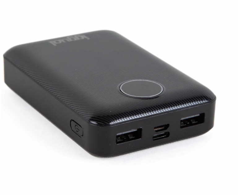 iggual PowerBank 10000 mAh PB10k Compact negro